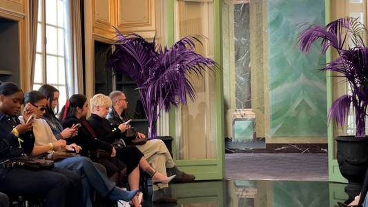 How did we debut at the Paris Fashion Week with a 100% plant-based runway collection?