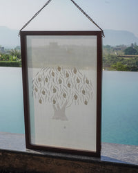 Aamr Fabric Art in Wood