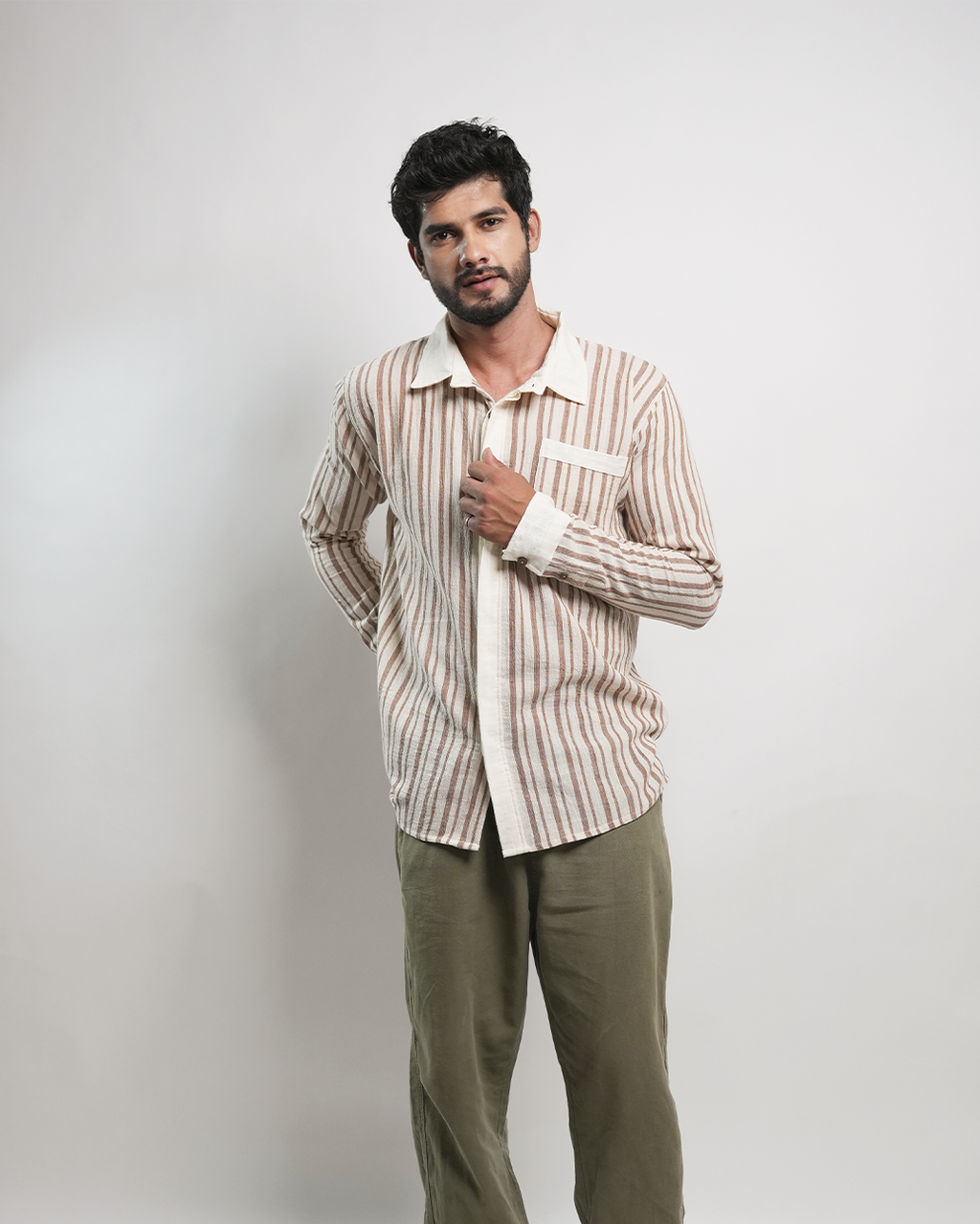 Anjeer Full Sleeve Shirt