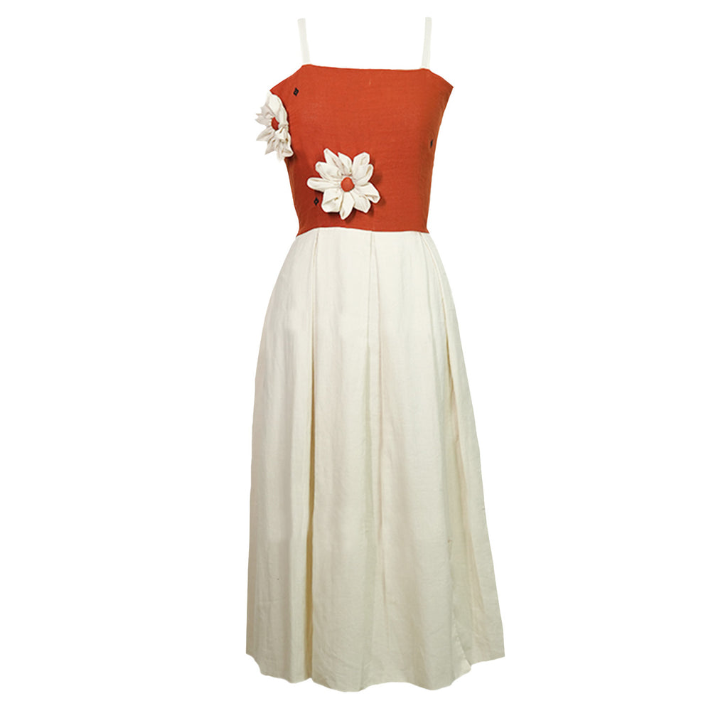 Shuili Embroidered Midi Dress