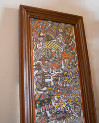 Bann Fabric Art in Wood