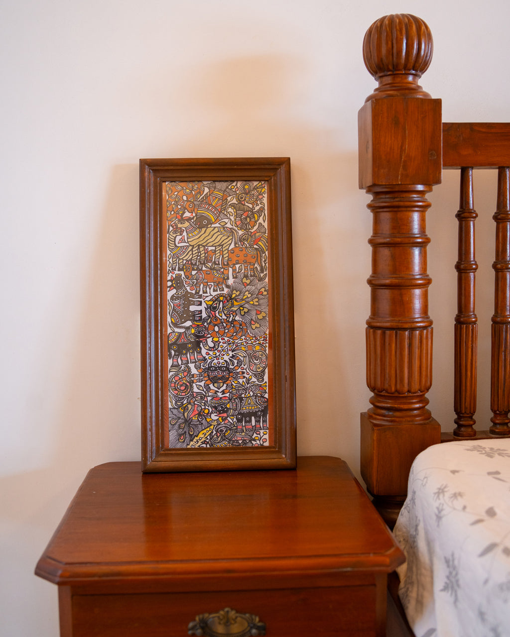 Bann Fabric Art in Wood