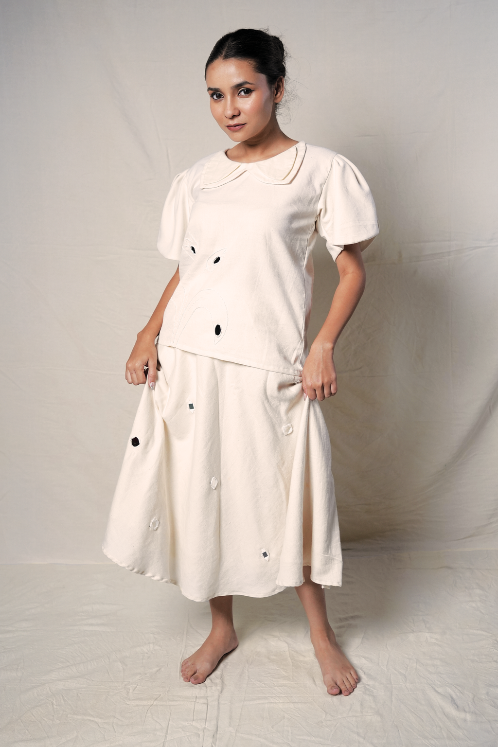 Bulbul Collared Top