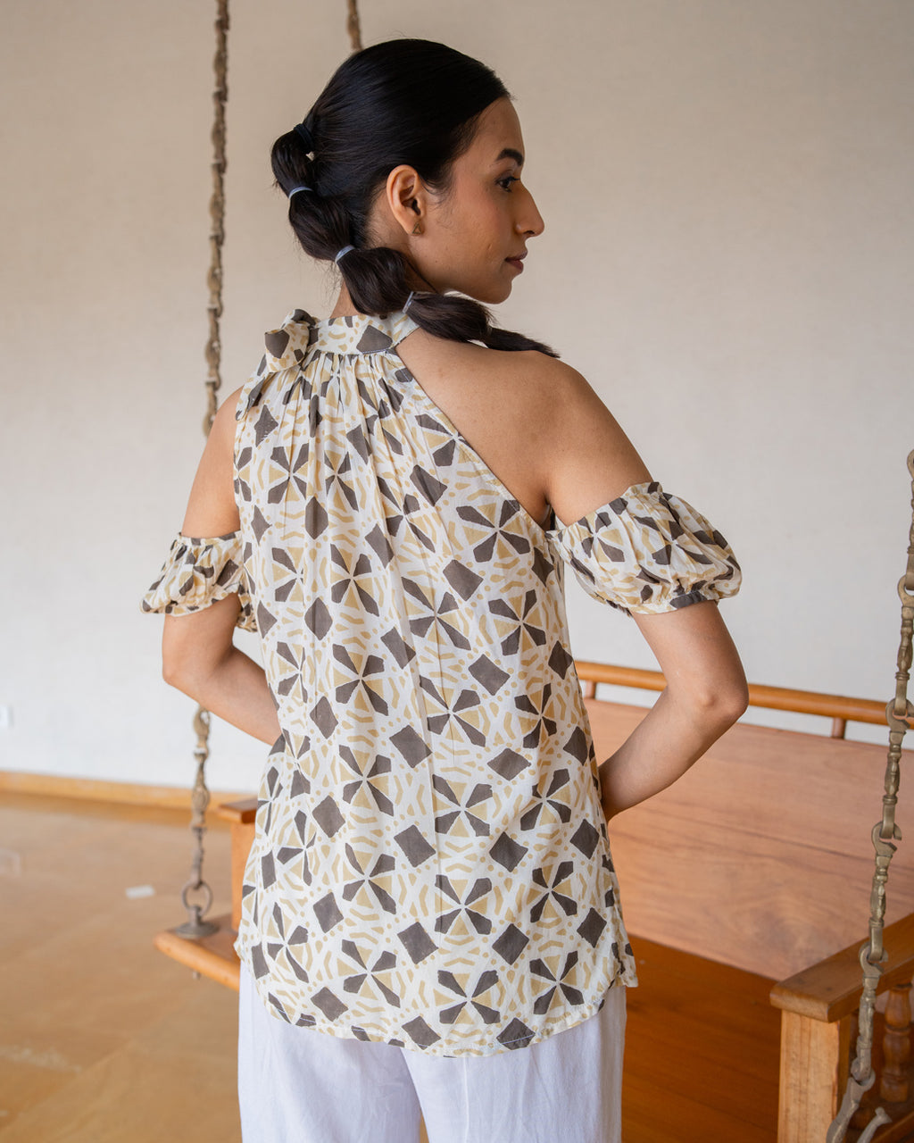 Chashni Ribboned Top