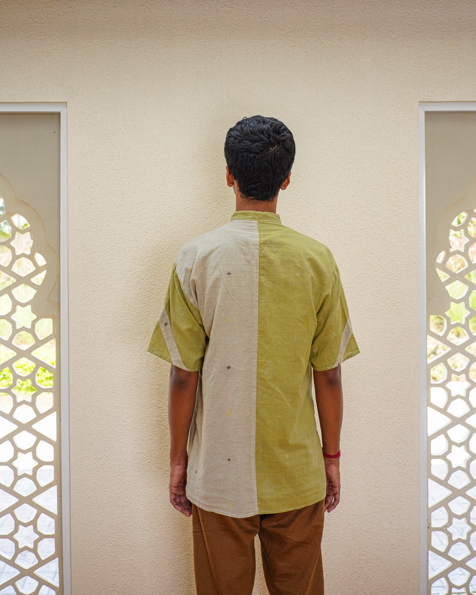 Gir Color Block Shirt