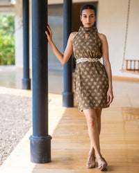 Godavari High Neck Dress