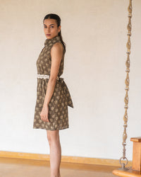 Godavari High Neck Dress