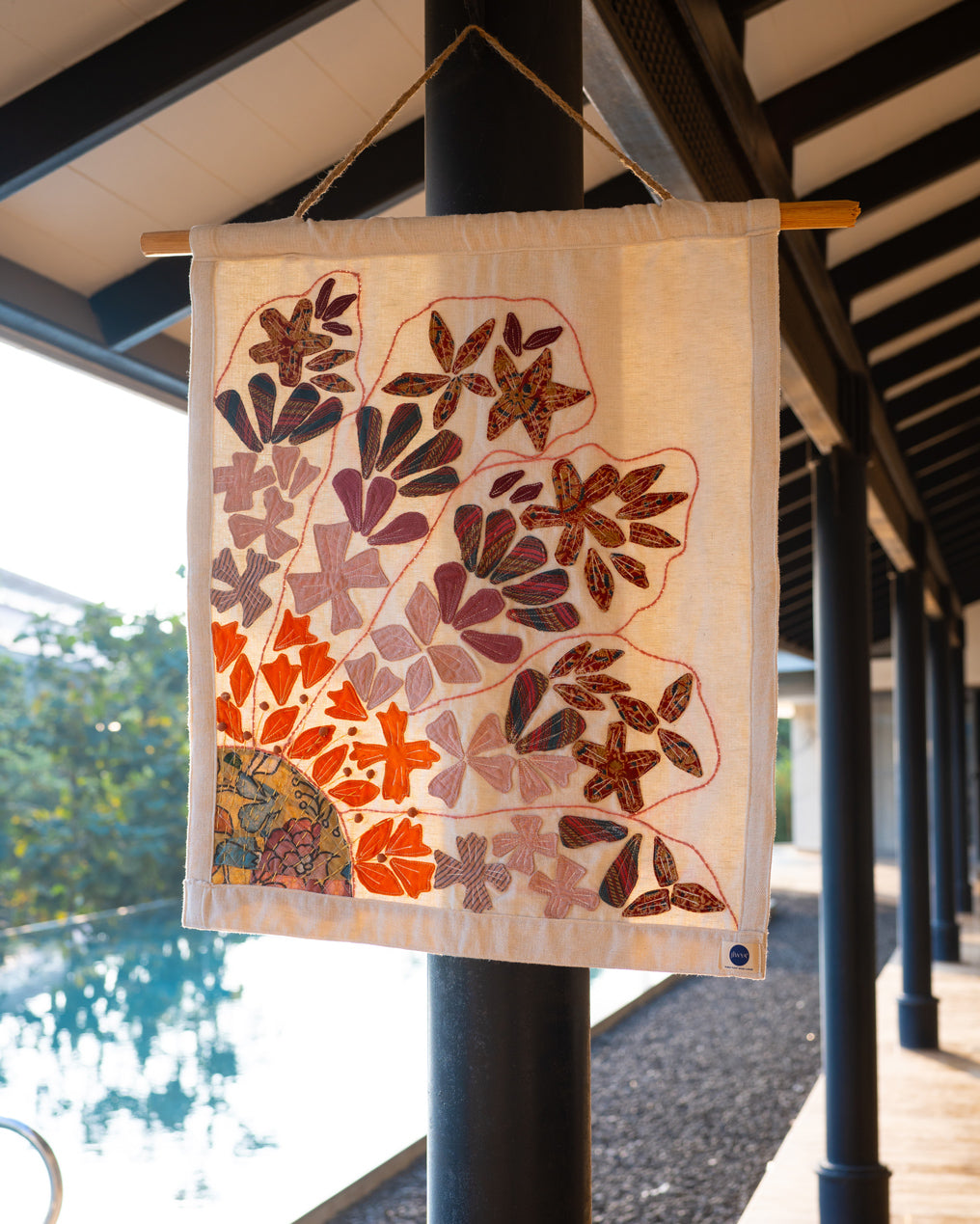 Gulmohar Fabric Tapestry