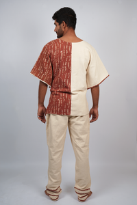 Gulmohar Colour Block Shirt-Pant