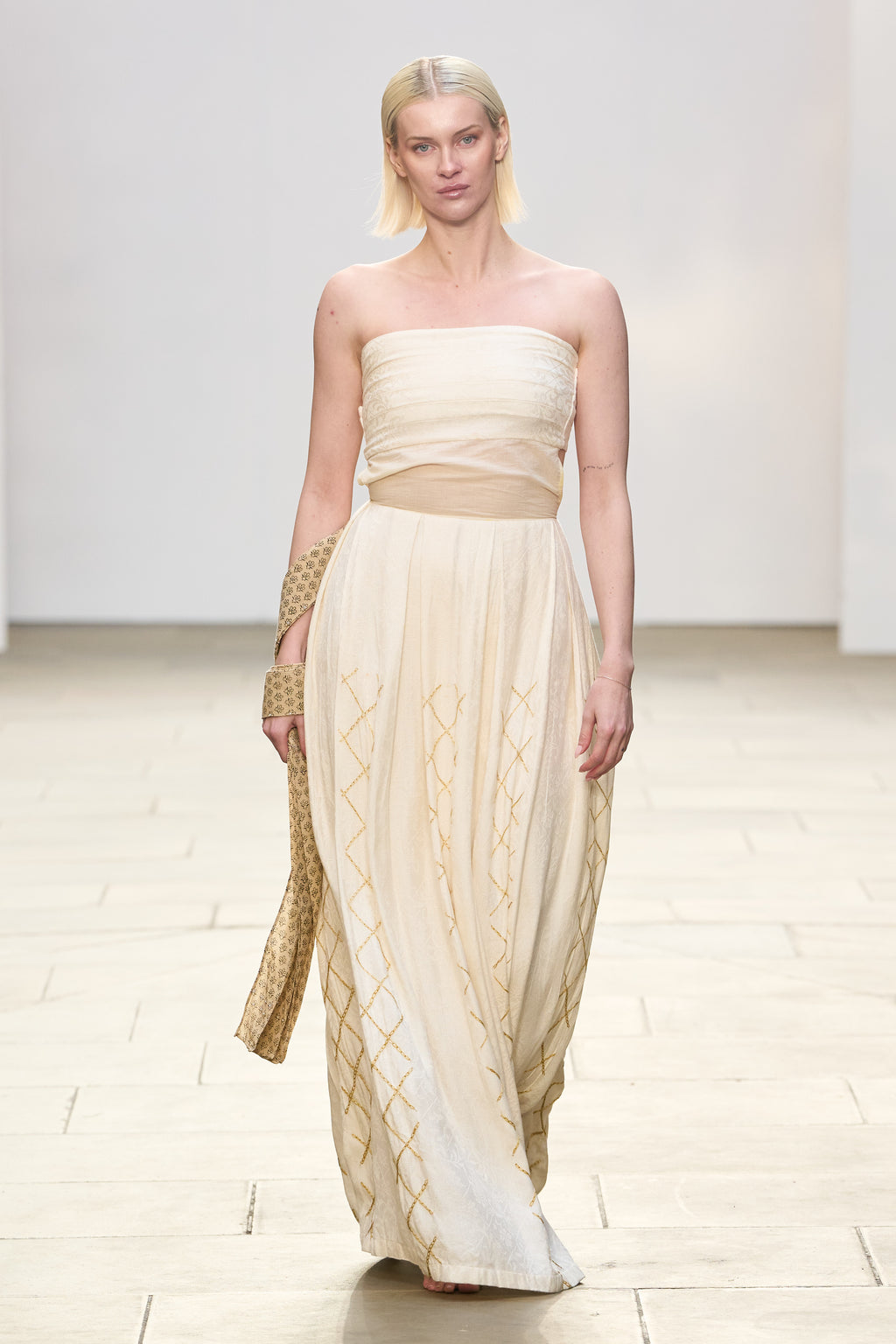 Amaltas Pleated Gown