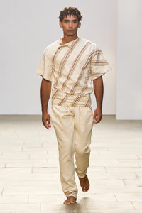 Kesar Colour Block Shirt-Pant