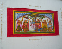 Krishna Leela Fabric Tapestry
