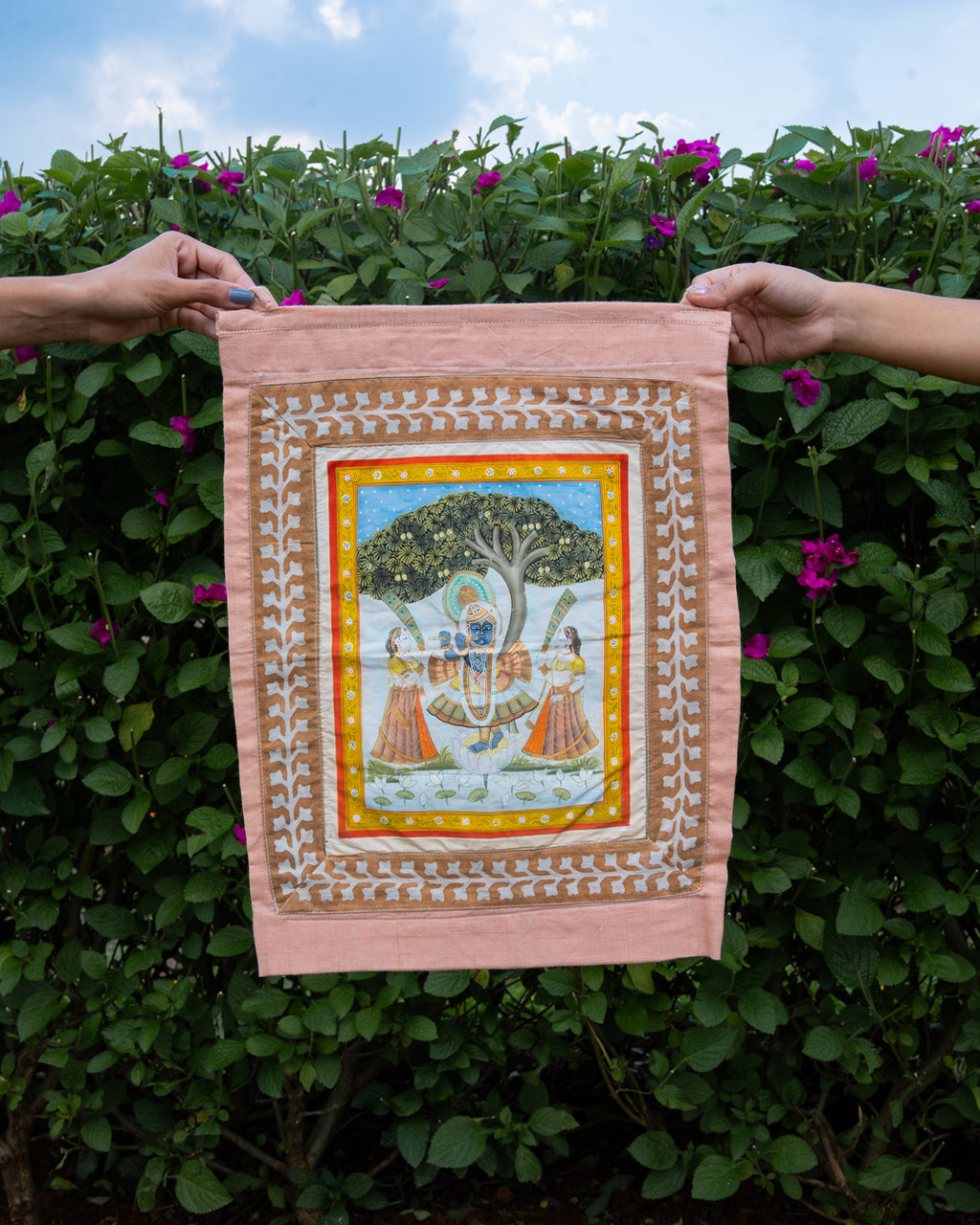 Krsna Fabric Tapestry