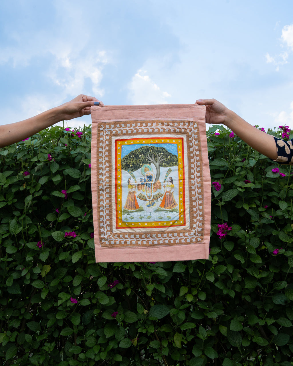 Krsna Fabric Tapestry