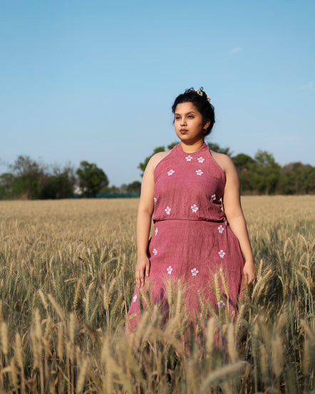 Papiha Embroidered Dress