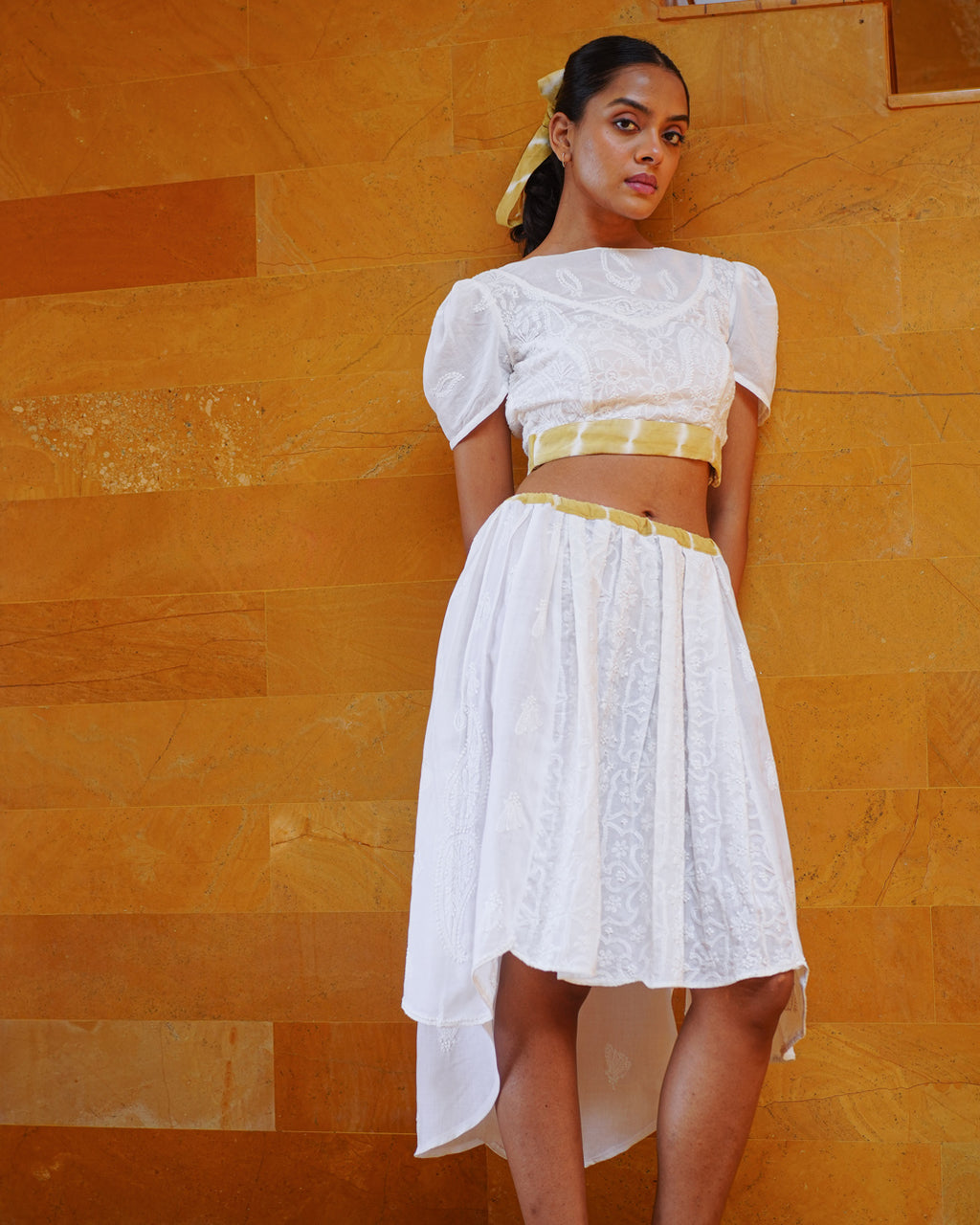 Pari Chikankari Skirt Set