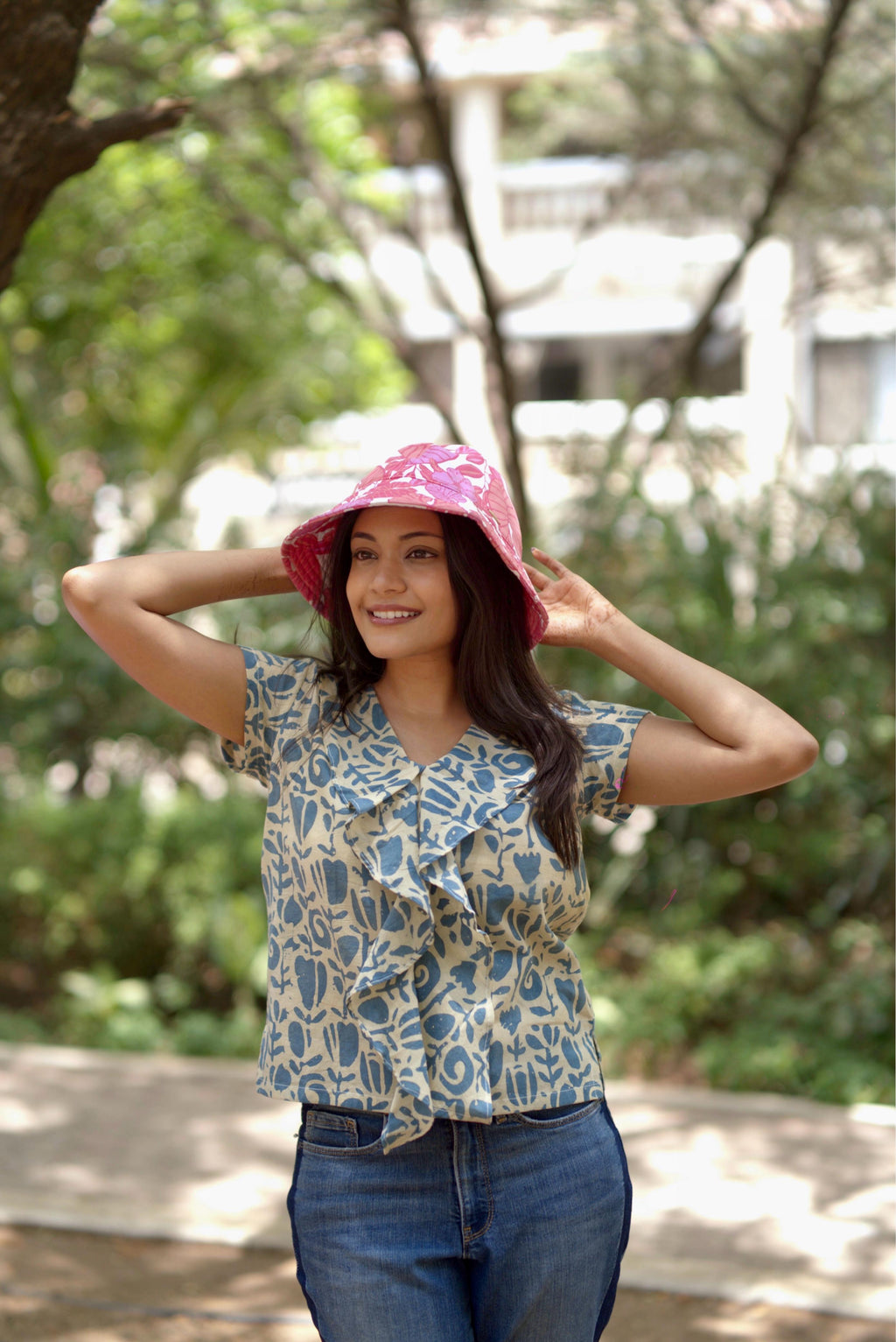 Neela Ruffled Top