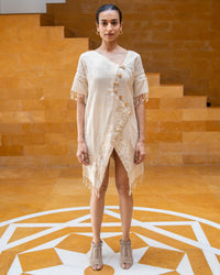 Reti High Slit Dress