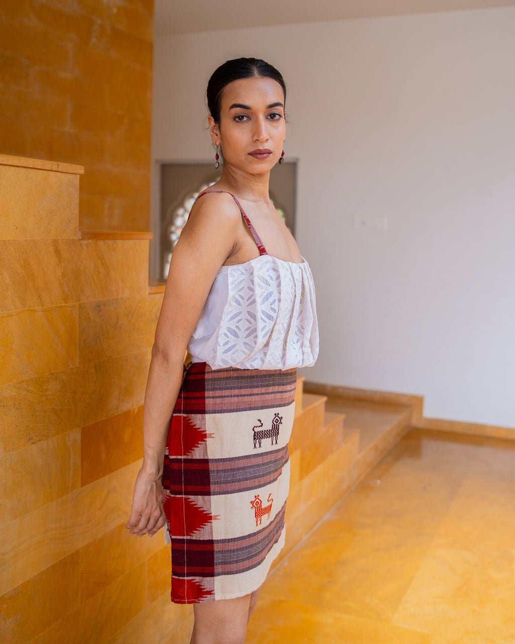 Sariska Blouson Dress