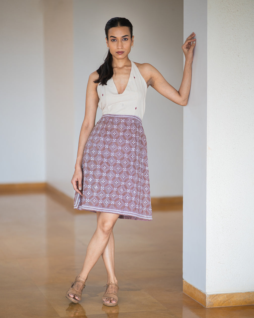Sundari Embroidered Dress