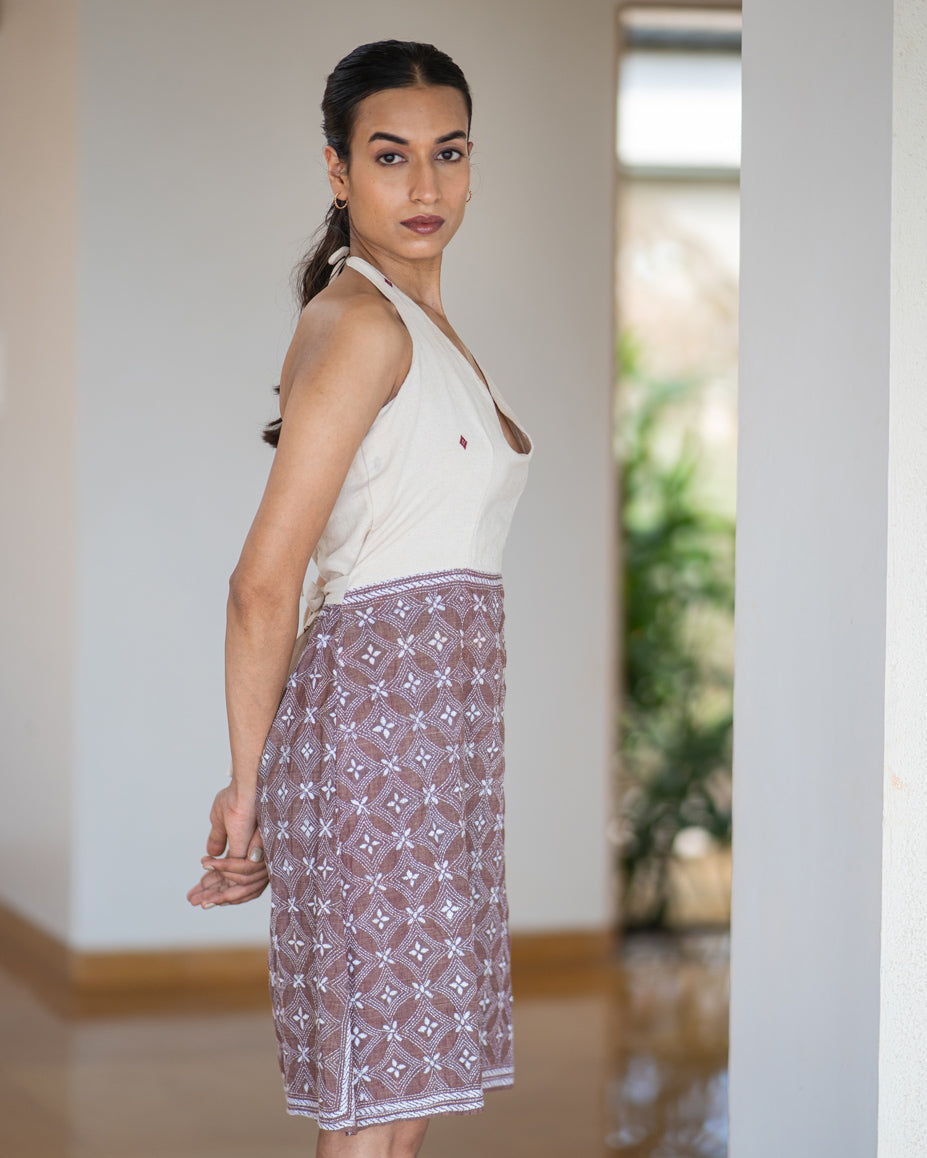 Sundari Embroidered Dress